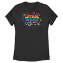 Women's Star Wars Pride Rainbow Logo Icons T-Shirt