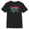 Boy's Star Wars Pride Rainbow Logo Icons T-Shirt