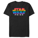 Men's Star Wars Pride Rainbow Logo T-Shirt