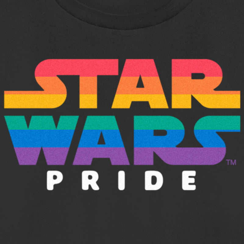 Women's Star Wars Pride Rainbow Logo T-Shirt