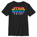 Boy's Star Wars Pride Rainbow Logo T-Shirt