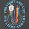 Men's Star Wars Pride Rainbow For Light and Life T-Shirt