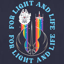 Women's Star Wars Pride Rainbow For Light and Life T-Shirt