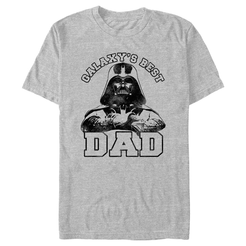 Men's Star Wars Vader Galaxy’s Best Dad T-Shirt