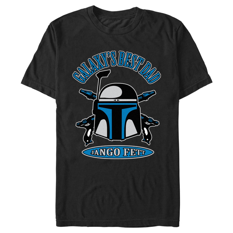 Men's Star Wars Jango Fett Galaxy’s Best Dad T-Shirt