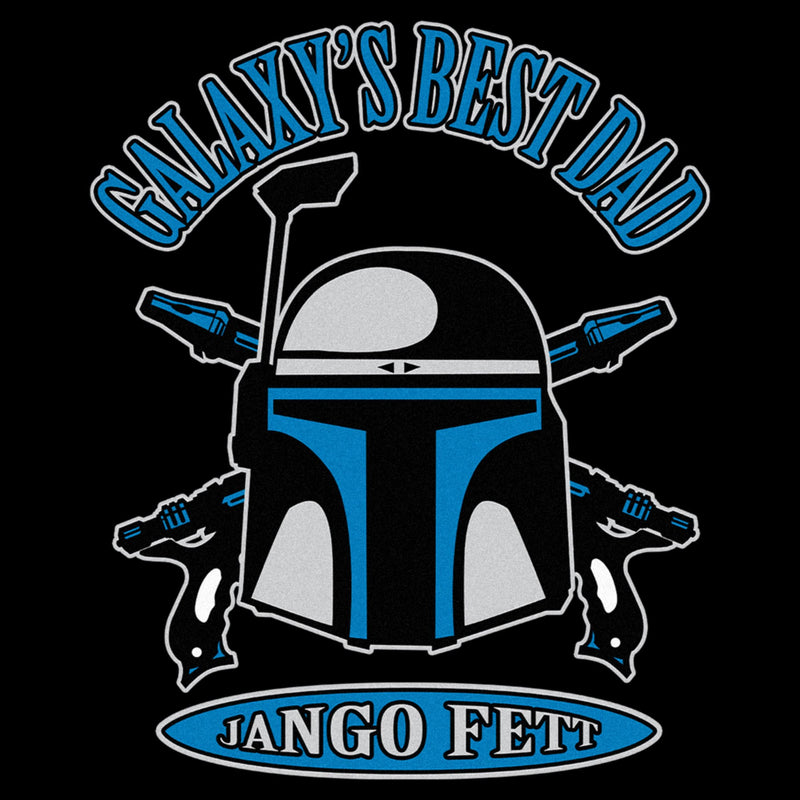 Men's Star Wars Jango Fett Galaxy’s Best Dad T-Shirt