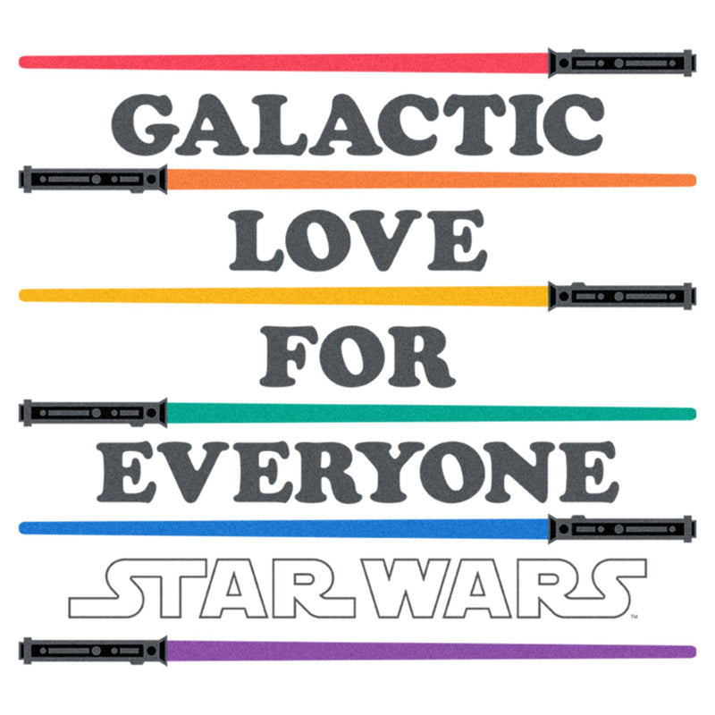 Men's Star Wars Galactic Love for Everyone T-Shirt