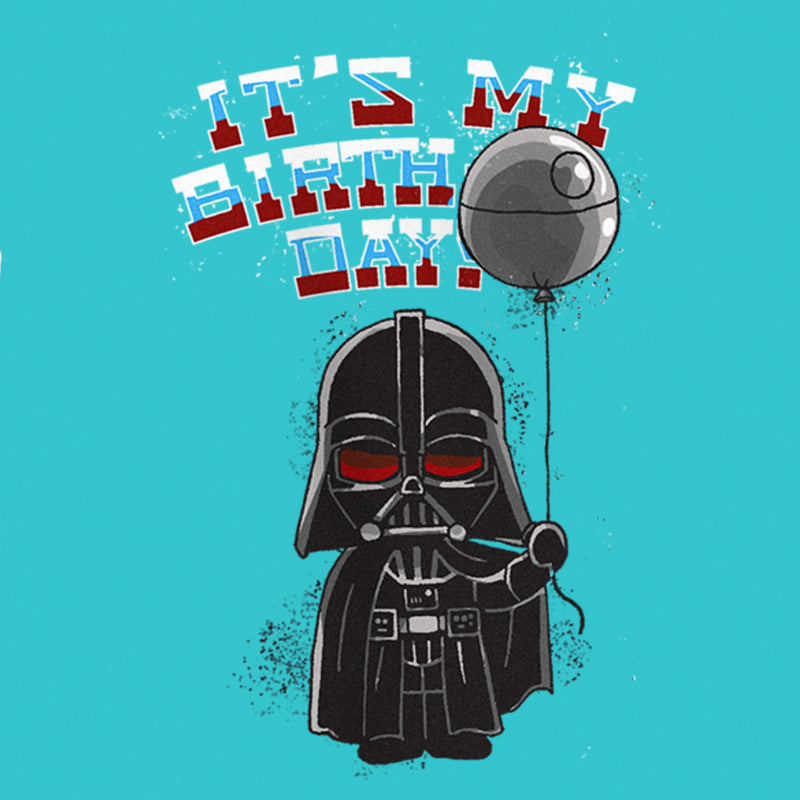 Girl's Star Wars Darth Vader It's My Birthday T-Shirt