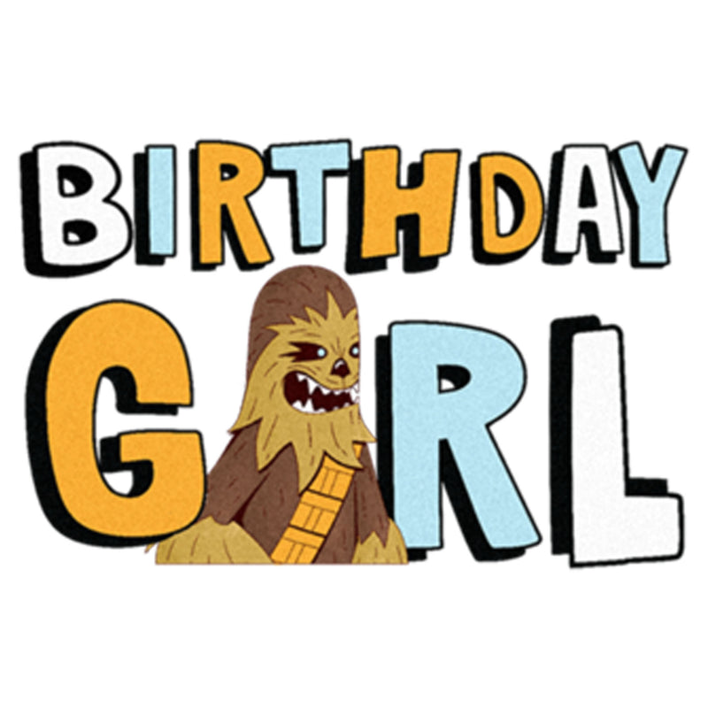 Women's Star Wars Chewbacca Birthday Girl T-Shirt