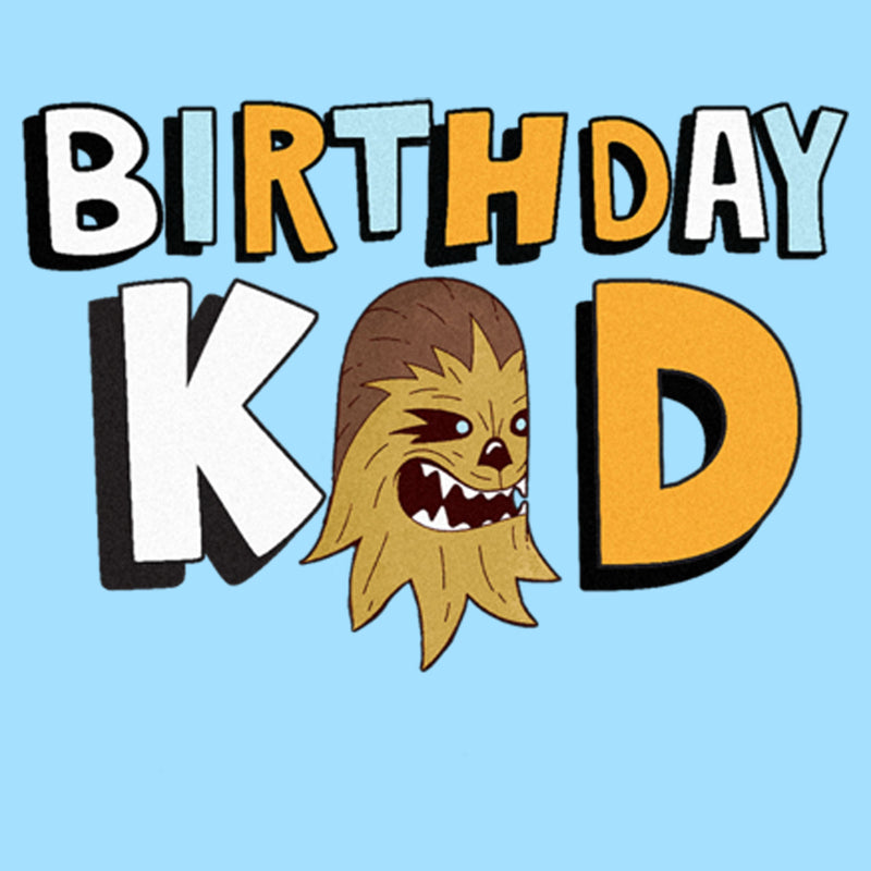 Men's Star Wars Chewbacca Birthday Kid T-Shirt