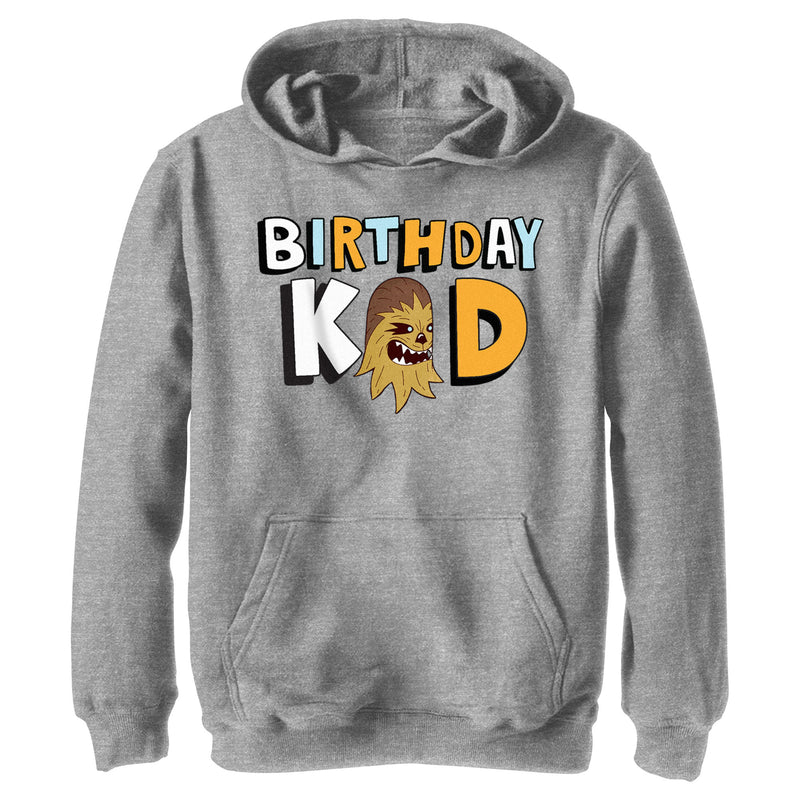 Boy's Star Wars Chewbacca Birthday Kid Pull Over Hoodie