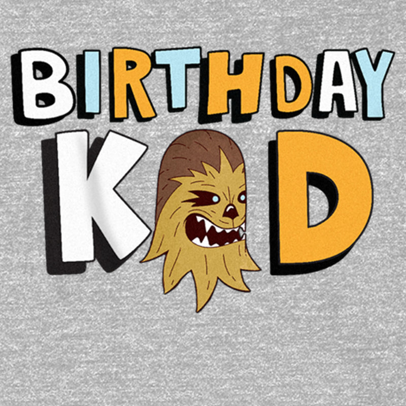 Boy's Star Wars Chewbacca Birthday Kid Pull Over Hoodie