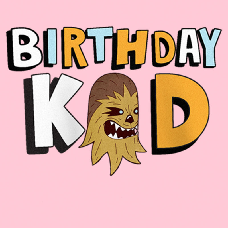 Girl's Star Wars Chewbacca Birthday Kid T-Shirt