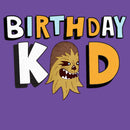 Junior's Star Wars Chewbacca Birthday Kid T-Shirt
