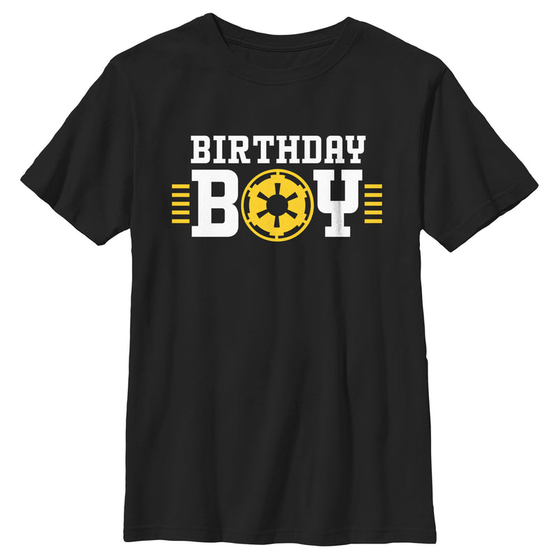 Boy's Star Wars Galactic Empire Birthday Boy T-Shirt