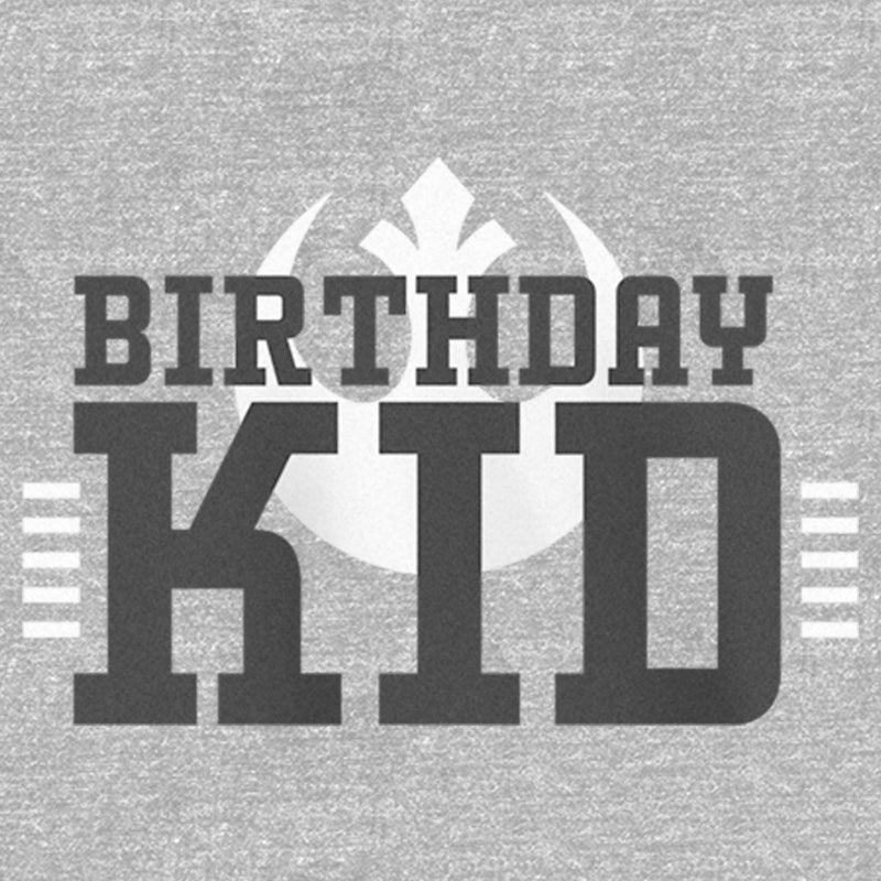 Girl's Star Wars Rebel Alliance Birthday Kid T-Shirt