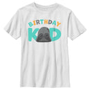 Boy's Star Wars Birthday Kid Cartoon Darth Vader T-Shirt