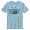 Boy's Star Wars Birthday Boy Cartoon Darth Vader T-Shirt
