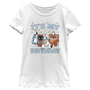 Girl's Star Wars It's My Birthday Friends T-Shirt