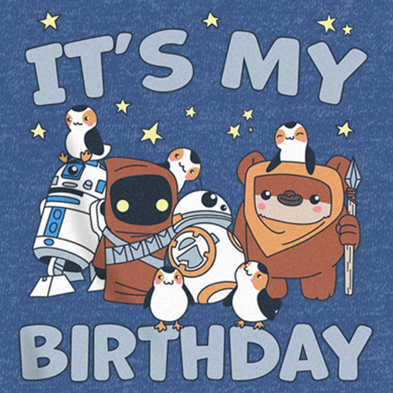 Boy's Star Wars It's My Birthday Friends Pull Over Hoodie