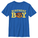 Boy's Star Wars Birthday Boy Ewok Face T-Shirt