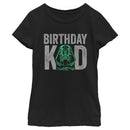 Girl's Star Wars Distressed Darth Vader Birthday Kid T-Shirt