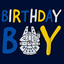 Boy's Star Wars Millennium Falcon Birthday Boy T-Shirt