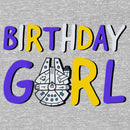 Boy's Star Wars Millennium Falcon Birthday Girl Pull Over Hoodie