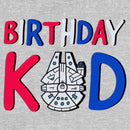 Junior's Star Wars Millennium Falcon Birthday Kid T-Shirt