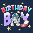 Men's Star Wars Birthday Boy R2-D2 Party T-Shirt