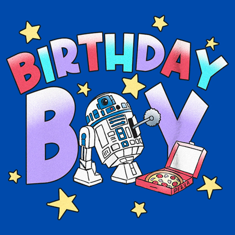 Boy's Star Wars Birthday Boy R2-D2 Party T-Shirt