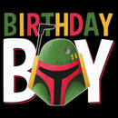 Junior's Star Wars Boba Fett Birthday Boy T-Shirt