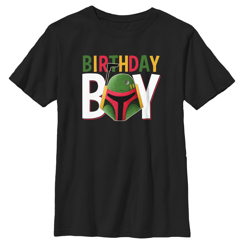 Boy's Star Wars Boba Fett Birthday Boy T-Shirt
