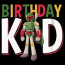Boy's Star Wars Boba Fett Birthday Kid T-Shirt