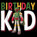 Boy's Star Wars Boba Fett Birthday Kid Pull Over Hoodie