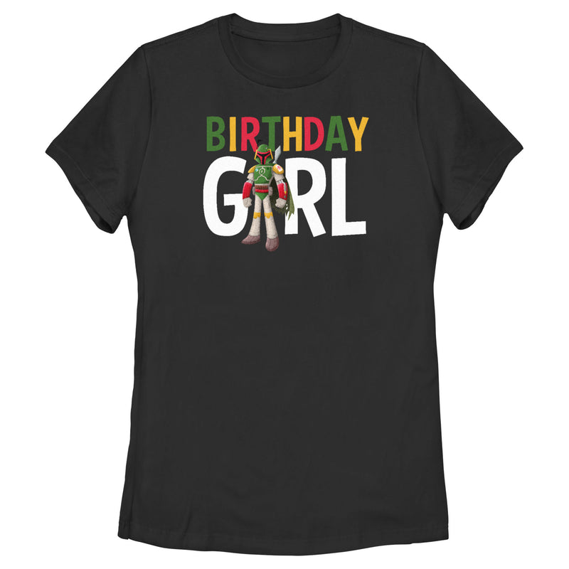 Women's Star Wars Boba Fett Birthday Girl T-Shirt