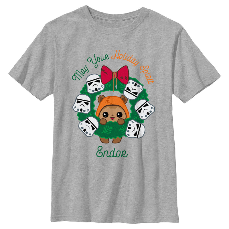 Boy's Star Wars Holiday Spirit Endor T-Shirt