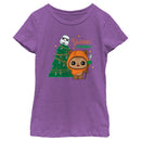 Girl's Star Wars Yuletide Yub Nub T-Shirt