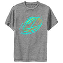 Boy's Lost Gods Football Blue Lights Performance Tee