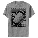 Boy's Lost Gods Bold Lines Football Performance Tee