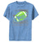 Boy's Lost Gods Distressed Green Football Performance Tee