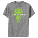 Boy's Lost Gods Lacrosse Stick Neon Green Performance Tee