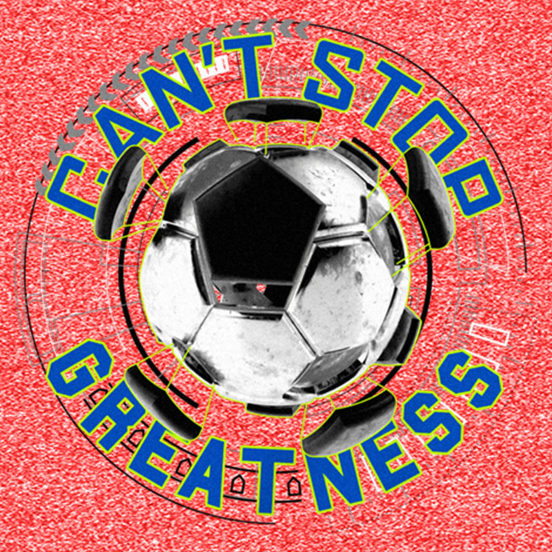 Boy's Lost Gods Can’t Stop Greatness Soccer Performance Tee