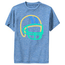 Boy's Lost Gods Neon Football Helmet Performance Tee