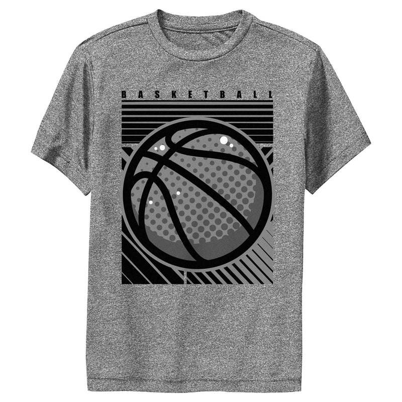 Boy's Lost Gods Basketball Black Lines Performance Tee