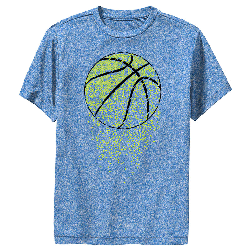 Boy's Lost Gods Basketball Pixel Art Performance Tee