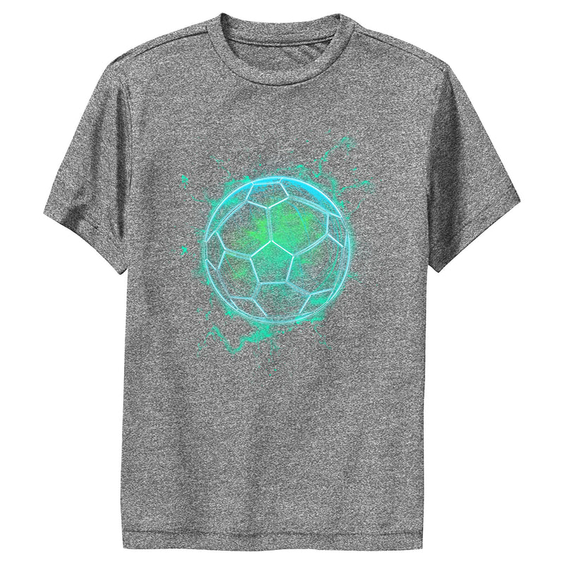 Boy's Lost Gods Lightning Soccer Ball Performance Tee