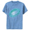 Boy's Lost Gods Light Blue Neon Football Performance Tee