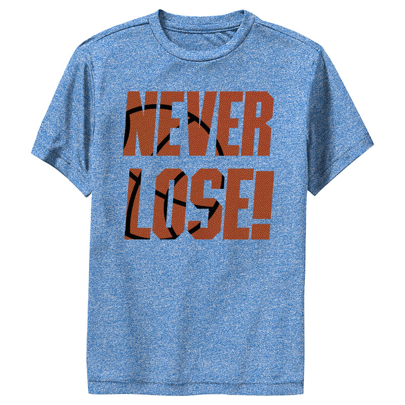 Boy's Lost Gods Basketball Never Lose Performance Tee