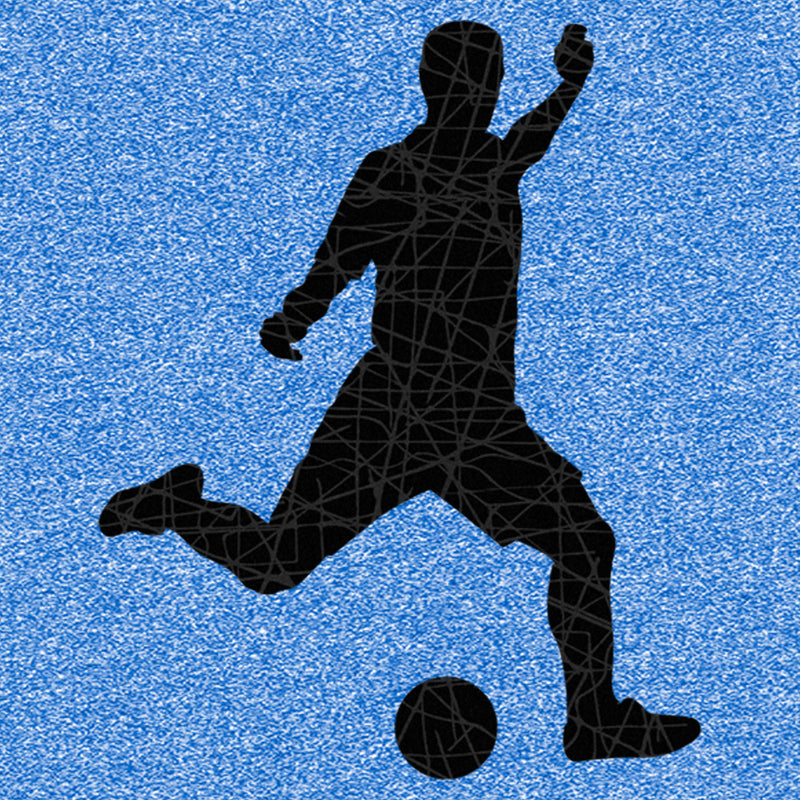 Boy's Lost Gods Soccer Player Silhouette Performance Tee